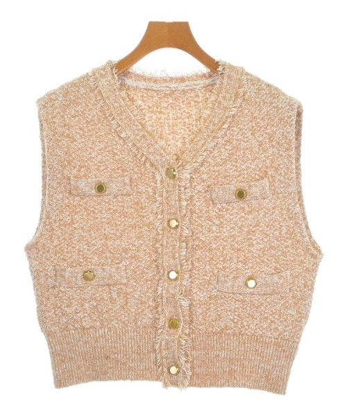 Spick and Span(スピックアンドスパン)ベスト ベージュ サイズ:F/2200675491013