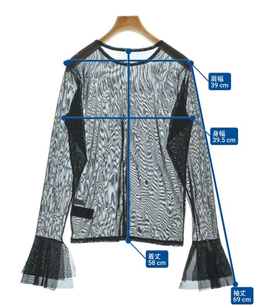 SLOBE IENA（スローブイエナ）Tシャツ・カットソー 黒 サイズ:-(M位) レディース/2200672336119