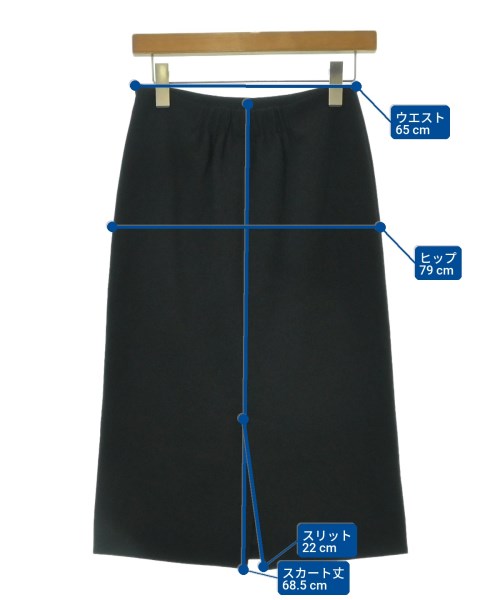 Spick and Span（スピックアンドスパン）ロング・マキシ丈スカート 黒 サイズ:36(S位) レディース/2200676602012