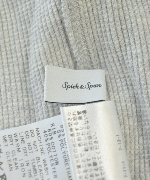 Spick and Span（スピックアンドスパン）Tシャツ・カットソー グレー サイズ:F レディース/2200675678025