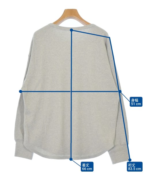 Spick and Span（スピックアンドスパン）Tシャツ・カットソー グレー サイズ:F レディース/2200675678025