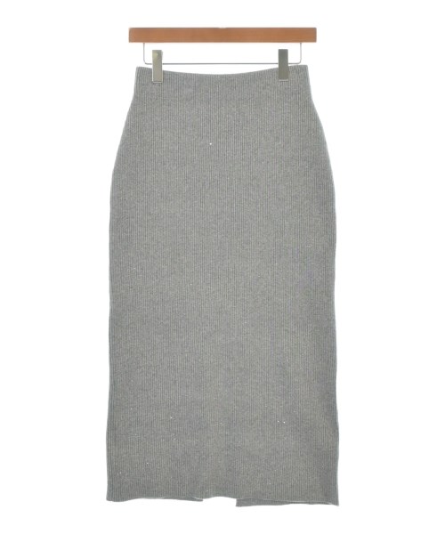 Spick and Span(スピックアンドスパン)ロング・マキシ丈スカート グレー サイズ:36(S位)/2200675751070