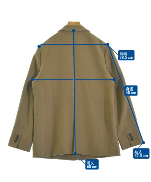 Spick and Span（スピックアンドスパン）テーラードジャケット 茶 サイズ:38(M位) レディース/2200673867018