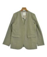 Spick and Span（スピックアンドスパン）ノーカラージャケット カーキ サイズ:38(M位) レディース/2200673867025