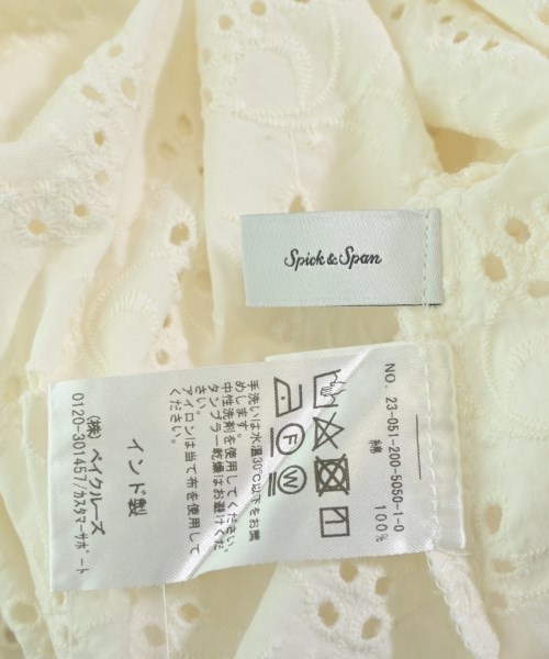 Spick and Span（スピックアンドスパン）カジュアルシャツ 白 サイズ:F レディース/2200674625273