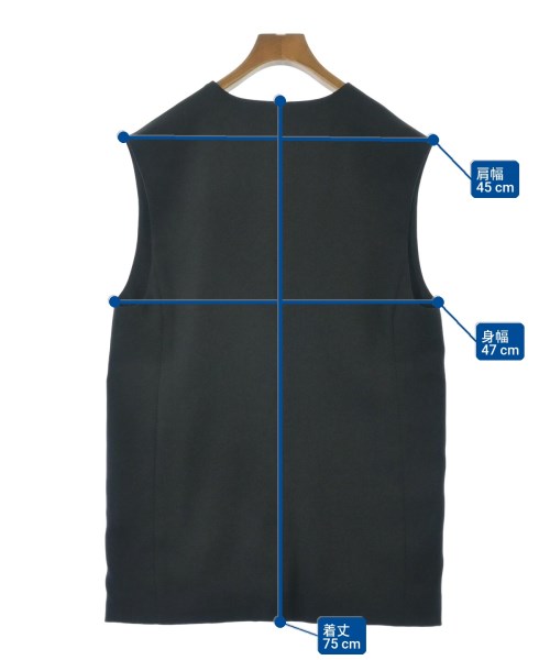 Spick and Span（スピックアンドスパン）ベスト 黒 サイズ:38(M位) レディース/2200674777057