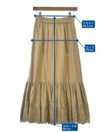 Spick and Span（スピックアンドスパン）ロング・マキシ丈スカート ベージュ サイズ:36(S位) レディース/2200676097030
