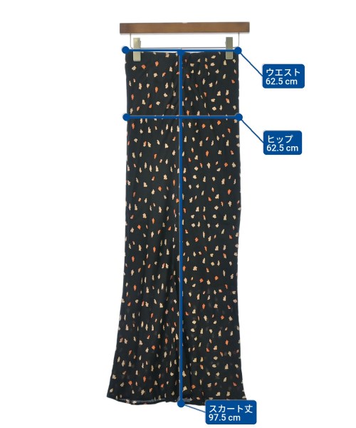 Spick and Span（スピックアンドスパン）ロング・マキシ丈スカート 黒 サイズ:36(S位) レディース/2200674697041