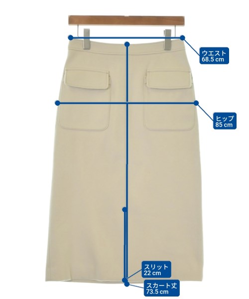 Spick and Span（スピックアンドスパン）ロング・マキシ丈スカート 白 サイズ:40(M位) レディース/2200676632033