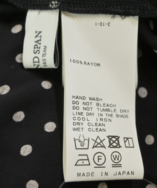 Spick and Span（スピックアンドスパン）ブラウス 黒 サイズ:F レディース/2200679457190