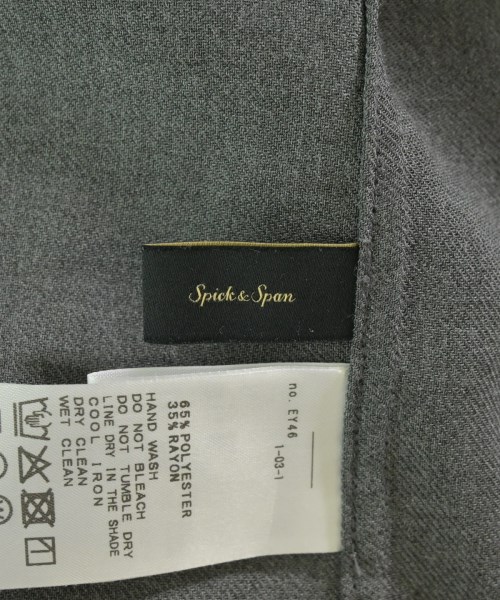 Spick and Span（スピックアンドスパン）カジュアルシャツ グレー サイズ:F レディース/2200675276030