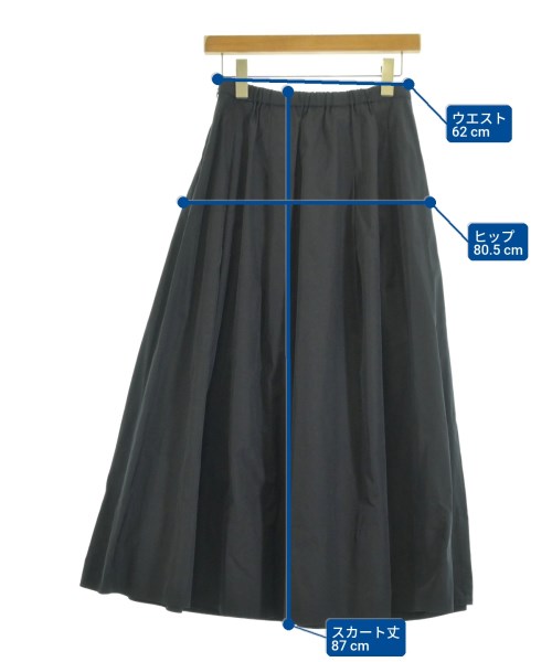 Spick and Span（スピックアンドスパン）ロング・マキシ丈スカート 黒 サイズ:36(S位) レディース/2200687860272