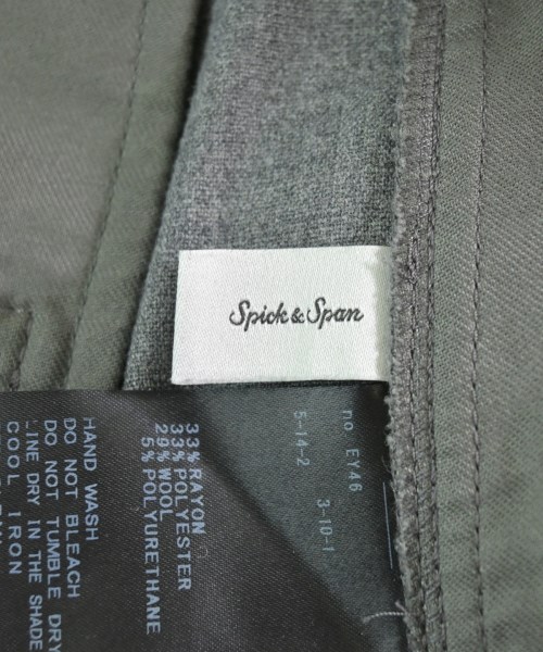 Spick and Span（スピックアンドスパン）スラックス グレー サイズ:36(S位) レディース/2200687860333