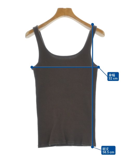 Spick and Span（スピックアンドスパン）タンクトップ 茶 サイズ:-(M位) レディース/2200688519070