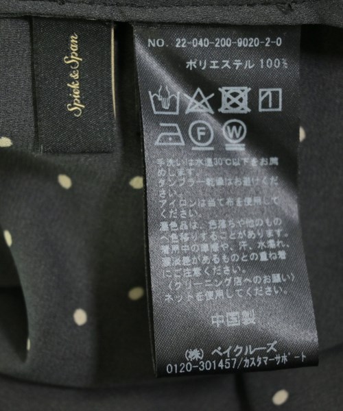 Spick and Span（スピックアンドスパン）ワンピース 黒 サイズ:36(S位) レディース/2200690050073