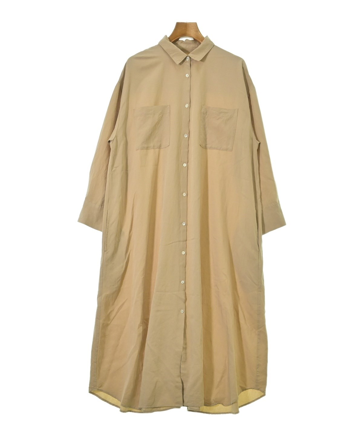 Spick and Span（スピックアンドスパン）シャツワンピース ベージュ 