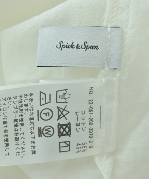 Spick and Span（スピックアンドスパン）カジュアルシャツ 白 サイズ:F レディース/2200688607043