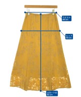 Spick and Span（スピックアンドスパン）ロング・マキシ丈スカート 黄 サイズ:38(M位) レディース/2200692968116