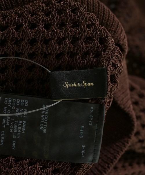 Spick and Span（スピックアンドスパン）ニット・セーター 茶 サイズ:F レディース/2200692968246