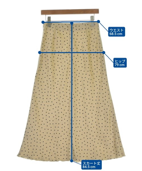 Spick and Span（スピックアンドスパン）ロング・マキシ丈スカート ベージュ サイズ:38(M位) レディース/2200680033093