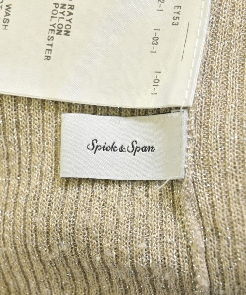 Spick and Span（スピックアンドスパン）ニット・セーター ベージュ サイズ:-(XS位) レディース/2200689771255