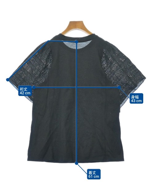Spick and Span（スピックアンドスパン）Tシャツ・カットソー 黒 サイズ:F レディース/2200693987062