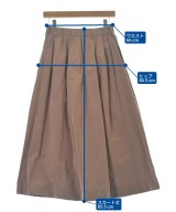 Spick and Span（スピックアンドスパン）ロング・マキシ丈スカート 茶 サイズ:36(S位) レディース/2200693342014