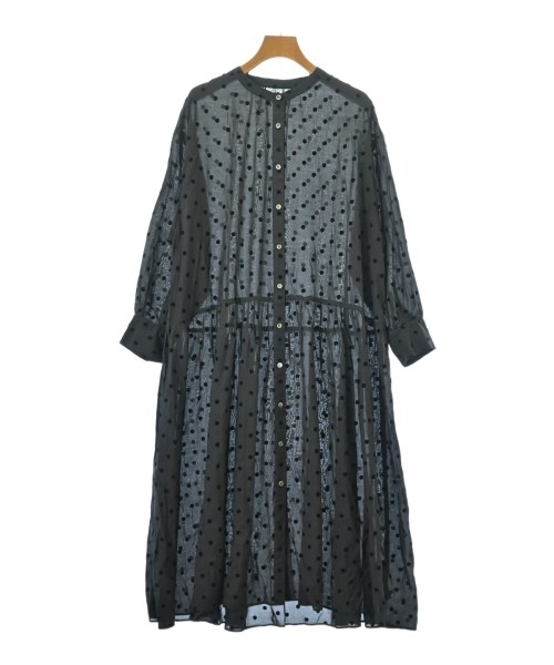 Spick and Span(スピックアンドスパン)シャツワンピース 黒 サイズ:F/2200690488289