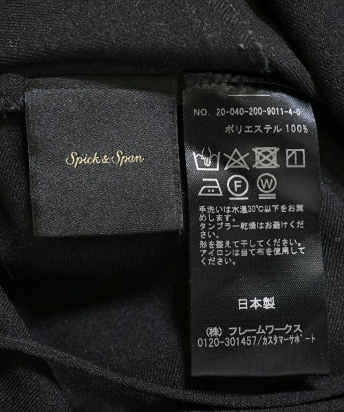 Spick and Span（スピックアンドスパン）ワンピース 黒 サイズ:36(S位) レディース/2200691944043