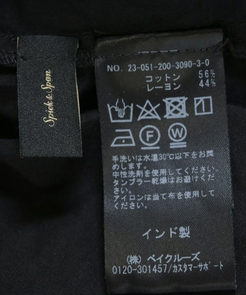 Spick and Span（スピックアンドスパン）ブラウス 黒 サイズ:F レディース/2200692416174