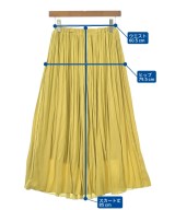Spick and Span（スピックアンドスパン）ロング・マキシ丈スカート 黄 サイズ:38(M位) レディース/2200693593027