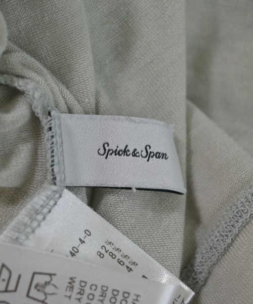 Spick and Span（スピックアンドスパン）Tシャツ・カットソー グレー サイズ:F レディース/2200694801190
