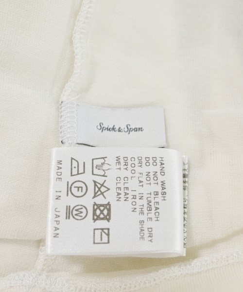 Spick and Span（スピックアンドスパン）Tシャツ・カットソー 白 サイズ:F レディース/2200694801206
