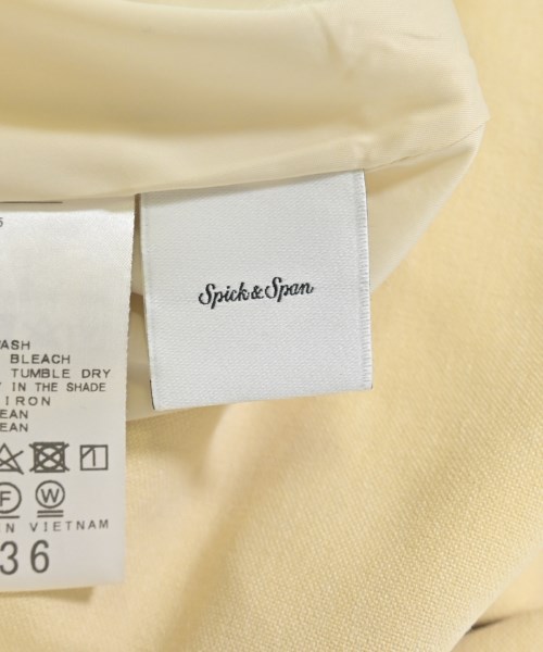 Spick and Span（スピックアンドスパン）ロング・マキシ丈スカート 黄 サイズ:36(S位) レディース/2200694370054