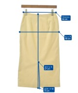Spick and Span（スピックアンドスパン）ロング・マキシ丈スカート 黄 サイズ:36(S位) レディース/2200694370054