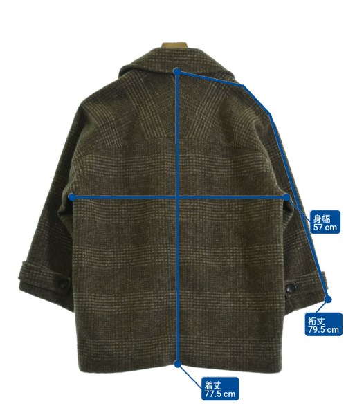 Spick and Span（スピックアンドスパン）ピーコート 茶 サイズ:36(S位) レディース/2200696830013