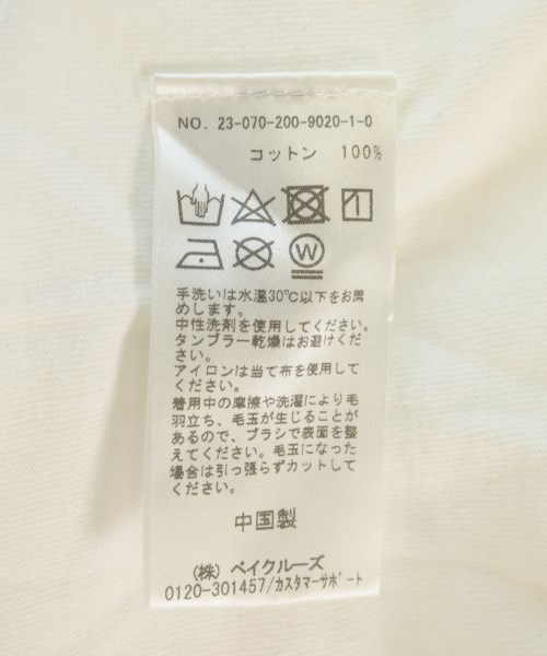 Spick and Span（スピックアンドスパン）Tシャツ・カットソー 白 サイズ:F レディース/2200697117137