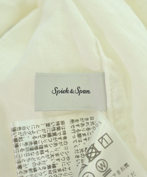 Spick and Span（スピックアンドスパン）カジュアルシャツ 白 サイズ:F レディース/2200697117175
