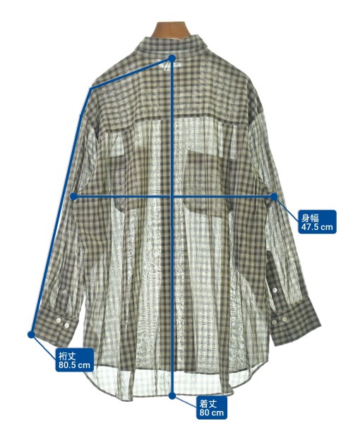Spick and Span（スピックアンドスパン）カジュアルシャツ グレー サイズ:F レディース/2200698435070
