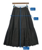 Spick and Span（スピックアンドスパン）ロング・マキシ丈スカート 黒 サイズ:36(S位) レディース/2200697268099