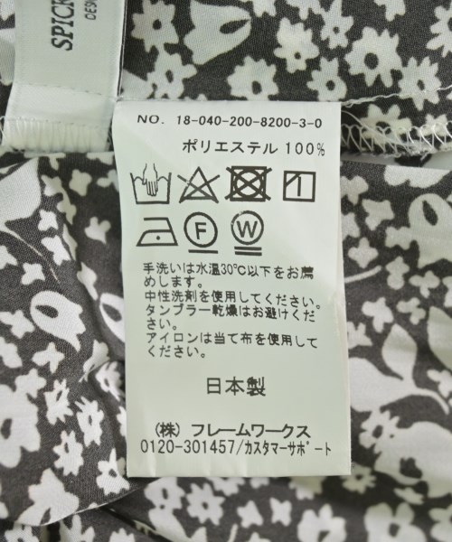 Spick and Span（スピックアンドスパン）ワンピース 黒 サイズ:-(M位) レディース/2200695288051
