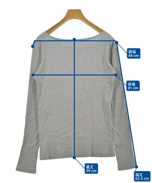 Spick and Span（スピックアンドスパン）Tシャツ・カットソー グレー サイズ:F レディース/2200697160027