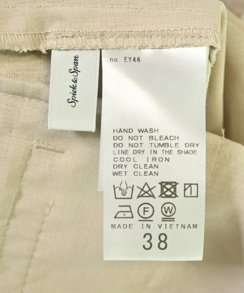 Spick and Span（スピックアンドスパン）スラックス ベージュ サイズ:38(M位) レディース/2200699342018