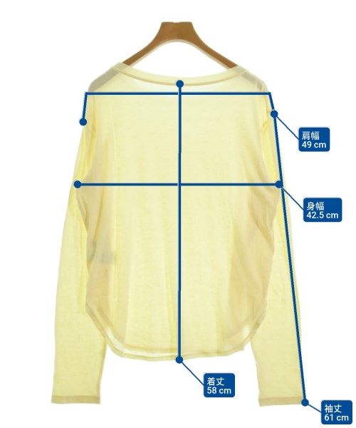 Spick and Span（スピックアンドスパン）Tシャツ・カットソー 黄 サイズ:F レディース/2200697217059