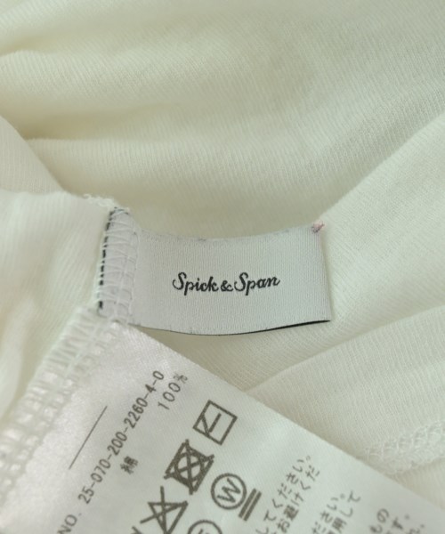 Spick and Span（スピックアンドスパン）Tシャツ・カットソー 白 サイズ:-(M位) レディース/2200697217073