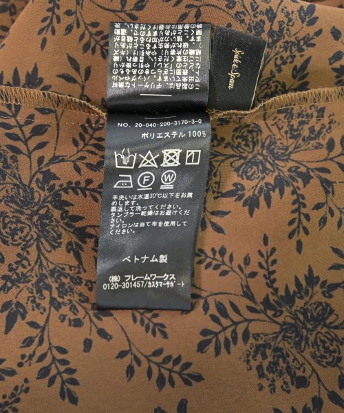 Spick and Span（スピックアンドスパン）シャツワンピース 茶 サイズ:38(M位) レディース/2200694091041