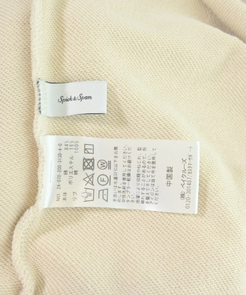 Spick and Span（スピックアンドスパン）Tシャツ・カットソー ベージュ サイズ:F レディース/2200695295011