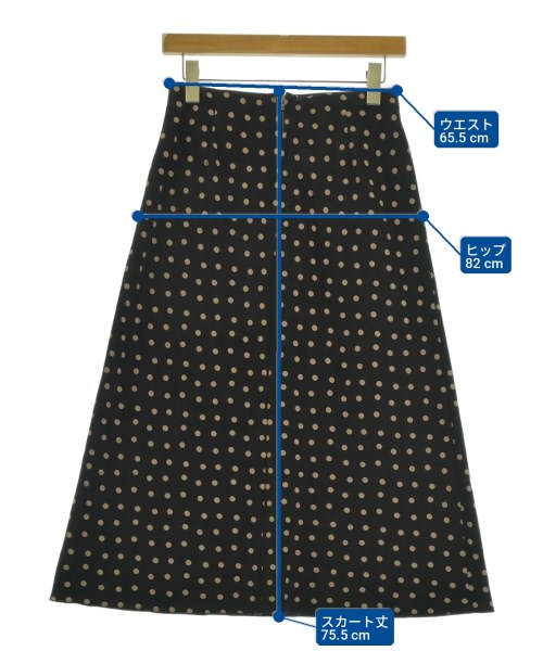 Spick and Span（スピックアンドスパン）ロング・マキシ丈スカート 黒 サイズ:38(M位) レディース/2200698781214
