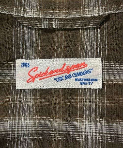 Spick and Span（スピックアンドスパン）カジュアルシャツ 茶 サイズ:F レディース/2200699333016