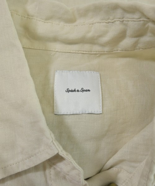 Spick and Span（スピックアンドスパン）カジュアルシャツ ベージュ サイズ:F レディース/2200652086034